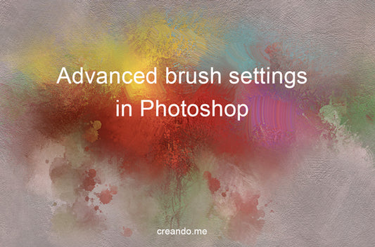 Advanced brush settings in photoshop